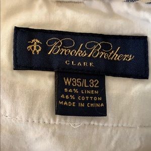 Brooks Brothers linen pants
